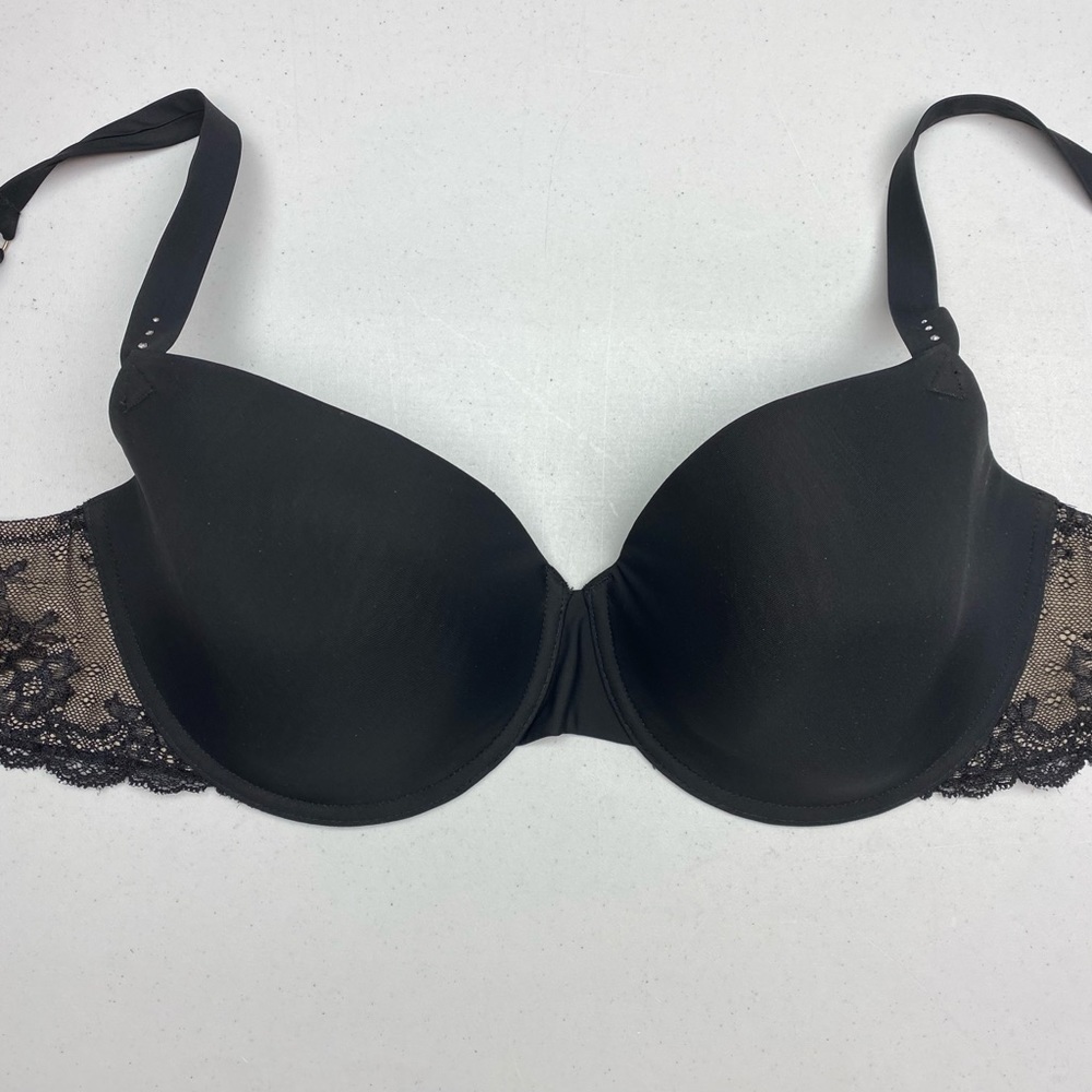 Pleasure State BLK/TAN Lightly Lined, 32G. *P1055